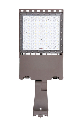 0.95PF LED Shoebox区域フォトセル100V - 277Vが付いている軽いLEDの駐車場ライト