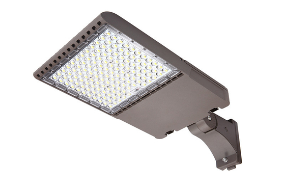 200W LEDの駐車場ライト調節可能なスリップ適合の台紙LED Shoeboxライトを薄暗くすること